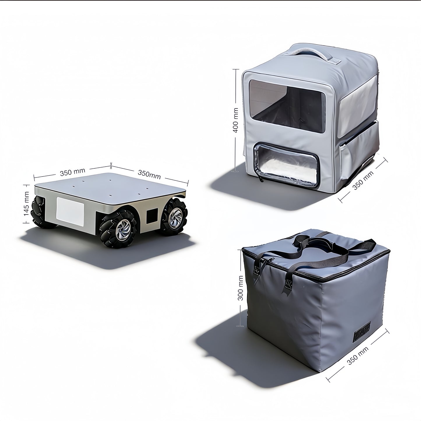 OVS Smart Follow-Me Pet Cart